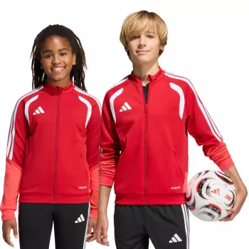 adidas Tiro 26 Competition treniruočių vaikų džemperis raudonas KA7710 140cm