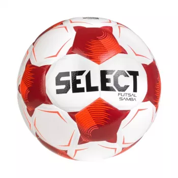 Select Futsal Samba v26 FIFA Basic futbolo kamuolys, baltas-raudonas, 1021654 320010, 4 dydis