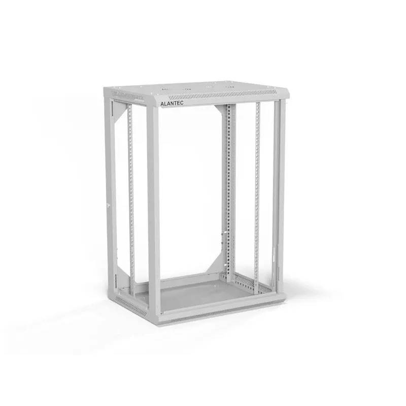 A-LAN ALANTEC 19 inch 18U 600x450 sieninis spintelė, pilka