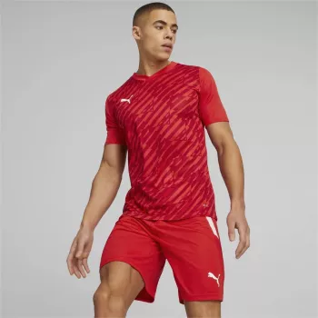 PUMA teamULTIMATE futbolo marškinėliai vyrams, raudoni, 705371 01, M dydis