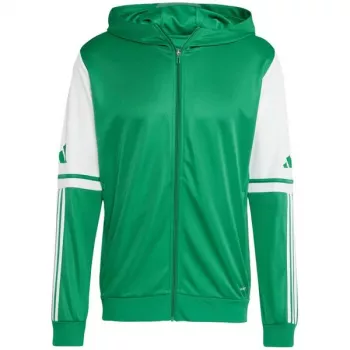 Vyrų adidas Squadra 25 Hoody džemperis su gobtuvu žalias ir baltas JP3164 L