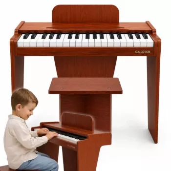 SUPRIMO KID PIANO 1 WOOD mini pianinas, medžio apdaila