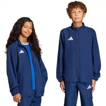 adidas Entrada 26 Presentation vaikiškas sportinis megztinis tamsiai mėlynas JZ6615 164cm