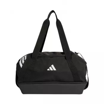 adidas Tiro Duffle Small rankinė su apatiniu skyriumi, juoda JY7939
