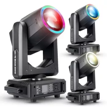 LIGHT4ME MH 7R BEAM 230W judanti galva beam prožektorius