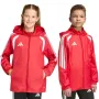 adidas Tiro 26 League Windbreaker vaikiška striukė, raudona, JY9724, 152 cm