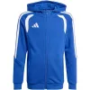 adidas Tiro 26 League Sweat Full Zip Hoodie vaikiškas džemperis su gobtuvu mėlynas KF9102 164cm