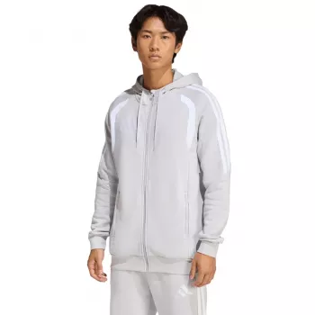 adidas Tiro 26 League Sweat Full Zip Hoody vyriška bliuzas su užtrauktuku, pilkas KF3319 L