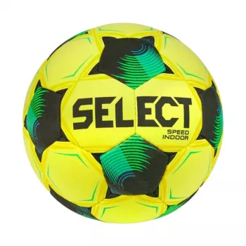 Select Speed Indoor v26 futbolo kamuolys, geltonai žalias, 140011, 5 dydis