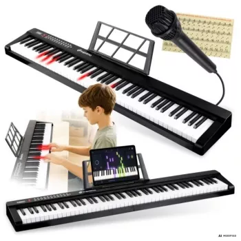 SUPRIMO P-881 BK skaitmeninis pianinas, nešiojamas, juodas