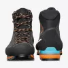 Scarpa Zodiac Tech GTX alpinizmo batai, GORE-TEX Performance Comfort, Perwanger oda, Vibram Mont padas, Anthracite/Tonic Orange, EU 43