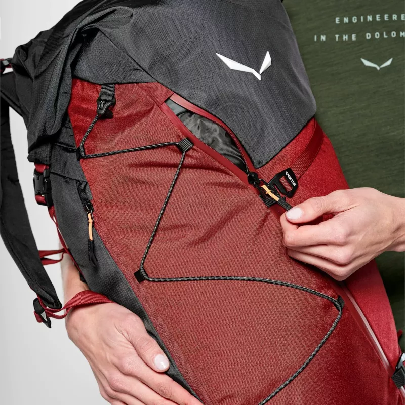 SALEWA Puez kuprinė 40+5 l moterims – syrah/black out