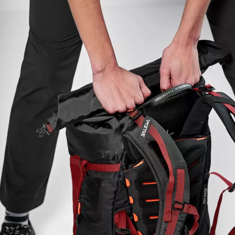 SALEWA Puez kuprinė 40+5 l moterims – syrah/black out