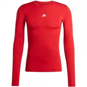 Vyriški marškinėliai adidas Techfit Long Sleeve Tee raudoni JP2926 2XL