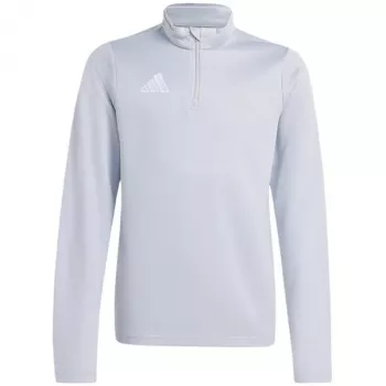 adidas Entrada 26 treniruočių bliuzonas vaikams, šviesiai pilkas JZ6637, 116 cm