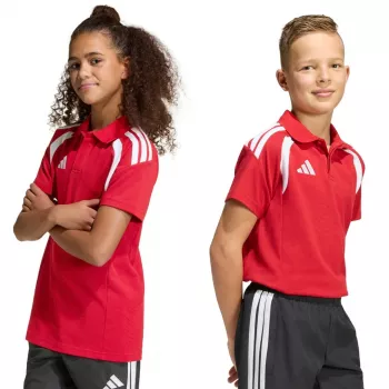 adidas Tiro 26 League Polo marškinėliai vaikams, raudoni, KF3408, 152 cm