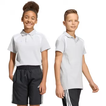 adidas Tiro 26 League Polo vaikiški marškinėliai, pilki KF3405 140cm