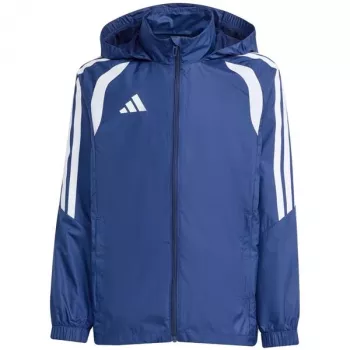 adidas Tiro 26 League Windbreaker vaikiška striukė – tamsiai mėlyna JY9725 140cm