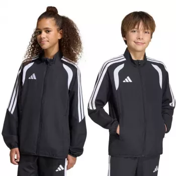 adidas Tiro 26 League Presentation vaikiška sportinė striukė juoda KA6416 140cm