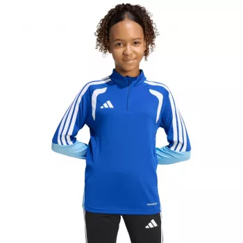 adidas Tiro 26 Competition treniruočių megztinis vaikams, mėlynas/šviesiai mėlynas, KA7570, 140 cm