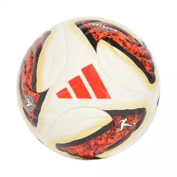 Futbolo kamuolys adidas Bundesliga 26/27 Torfabrik Pro baltai oranžinis auksinis KG6037 5