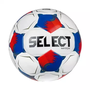 Select FB Match v26 FIFA Basic futbolo kamuolys, 5 dydis, baltai mėlynai raudonas, 120078