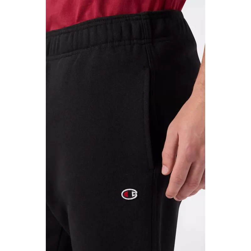 Champion Rib Cuff Pants vyriškos sportinės kelnės juodos 220299 KK001 M