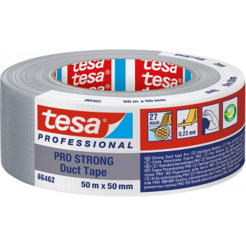tesa Pro-Strong 66462-00003-00 taisymo juosta, pilka, 50 m x 50 mm