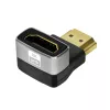 LogiLink AH0005A 8K HDMI adapteris 90° vyriškas į moterišką 48 Gbps juodas