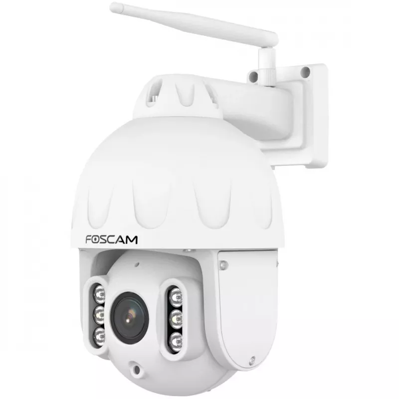 FOSCAM SD8P lauko pan/tilt Wi-Fi kamera, 8MP 4K, 4x optinis priartinimas, IP66, balta