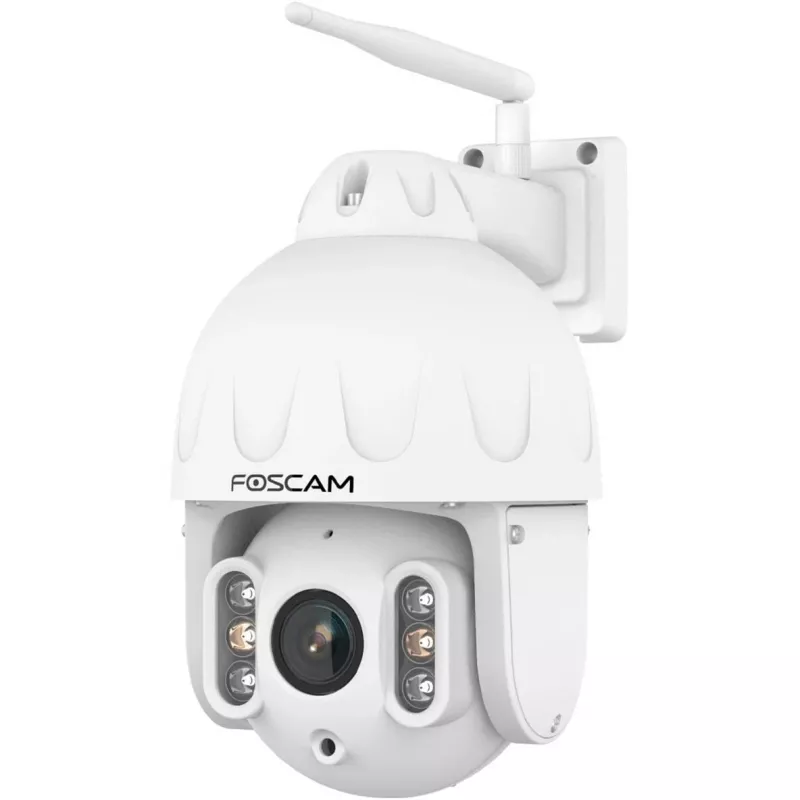 FOSCAM SD8P lauko pan/tilt Wi-Fi kamera, 8MP 4K, 4x optinis priartinimas, IP66, balta