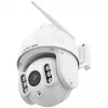 FOSCAM SD8P lauko pan/tilt Wi-Fi kamera, 8MP 4K, 4x optinis priartinimas, IP66, balta