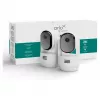 Arlo Essential 3 2K kameros su panorama ir pakreipimu vidaus stebėjimui (2 vnt., baltos)