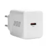 EFB Elektronik G301CE 30W USB-C GaN įkroviklio rinkinys su 2 m USB-C kabeliu, baltas