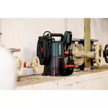 Metabo KP 160-35 SF kombinuotasis panardinamasis/slėginis siurblys 500 W, 16000 l/h, 7,5 m, 35 mm dalelės, 10 m kabelis, juodas/žalias 601792000
