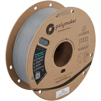 Polymaker PolyTerra HTPLA Pro pilkas 1kg 1,75mm 3D spausdintuvo kaitinamoji medžiaga PA20003