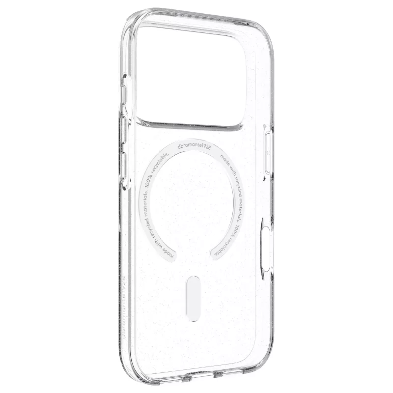 dbramante1928 Greenland Pro užpakalinis dangtelis Apple iPhone 17 Pro - suderinamas su MagSafe - perdirbtas plastikas - Stardust
