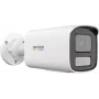 Hikvision DS-2CD1T47G3-LIU(4mm) 4MP ColorVu Lite IP cilindrinė kamera su baltos šviesos apšvietimu, įmontuotu mikrofonu, IP67, PoE