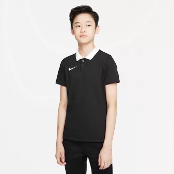 Nike Dri-FIT Park 20 Polo marškinėliai vaikams, juodi, CW6935-010, XS