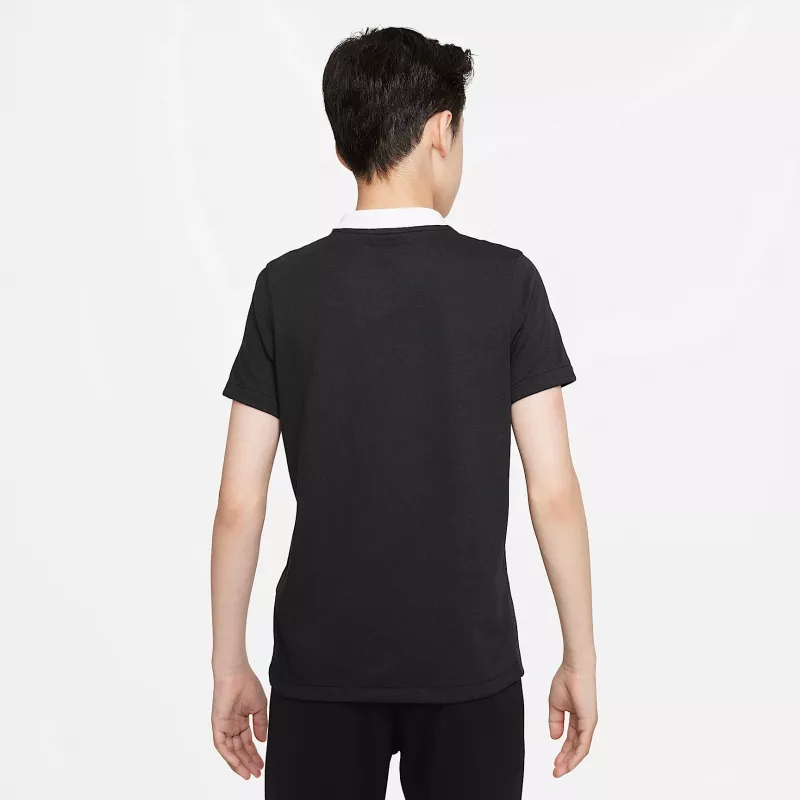 Nike Dri-FIT Park 20 Polo marškinėliai vaikams, juodi, CW6935-010, XS