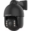 Foscam SD8EP lauko apžvalgos kamera su pasukimo ir pakreipimo funkcija, PoE, 8MP 4K, 4x optinis priartinimas, IP66, juoda