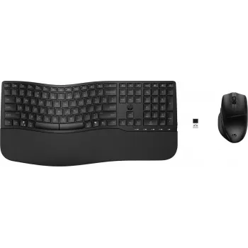 HP 680 CFT dviejų režimų belaidis klaviatūros ir pelės rinkinys, UK išdėstymas, juodas 8T6L6AA#ABE