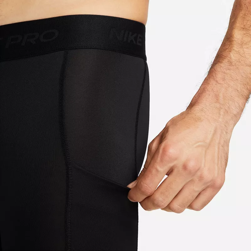Nike Pro Dri-FIT vyriški treniruočių antblauzdžiai juodi FB7952-010, dydis M