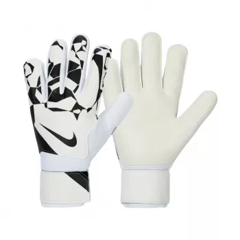 Nike Match vartininko pirštinės White Black 9 dydis