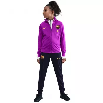 Nike FC Barcelona Strike vaikiškas sportinis kostiumas Purple/Black L