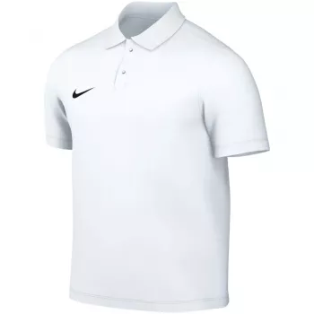 Nike Dri-FIT Park 26 vyriški marškinėliai su apykakle White IB1193 100 L