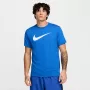 Nike Dri-FIT Park 20 futbolo marškinėliai vyrams, karališkai mėlyni, S dydis