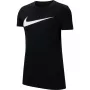 Nike Dri-FIT Park 20 moteriški marškinėliai juodi CW6967 010 XS