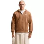 Nike Club BB Full-Zip Hoodie vyrams, šviesiai rudos spalvos, 2XL