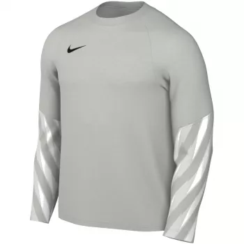 Nike Dri-FIT Park V Stadium futbolo marškinėliai vyrams, tamsiai dūminiai pilki/balti, M